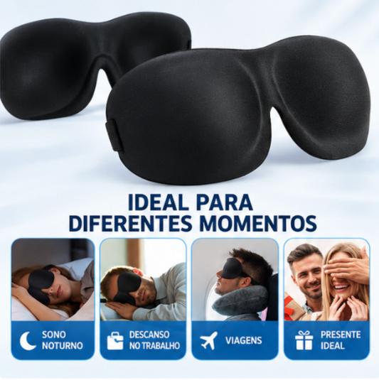 Máscara Anatômica para Dormir | Mobili Nox 3D