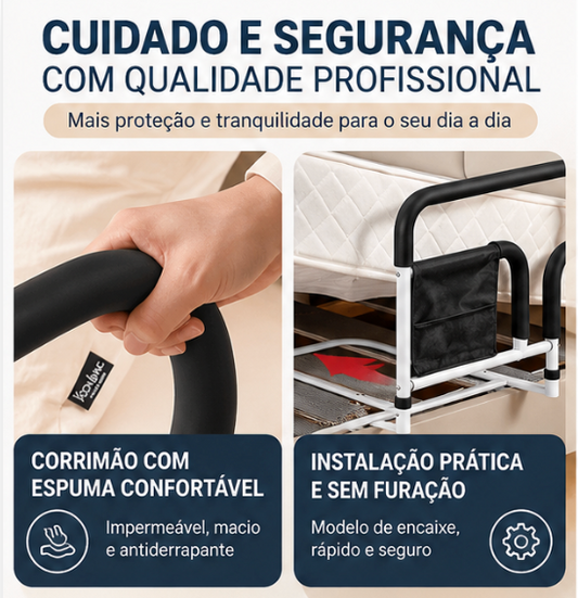Barra de Apoio Lateral para Cama | Mobili Levare