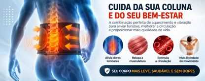 Cinto Lombar 4 em 1 | Mobili Lombar Pro