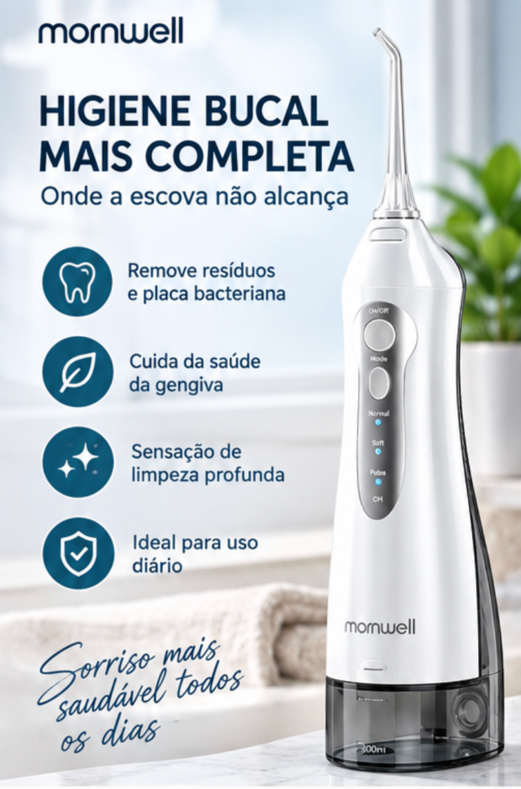 Irrigador Oral Portátil | Mobili AquaPulse 300