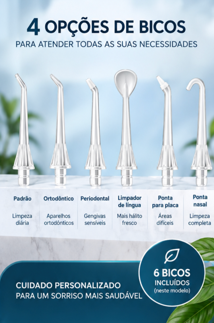 Irrigador Oral Portátil | Mobili AquaPulse 300