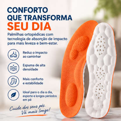 Palmilha Acolchoada para Conforto Diário | Mobili Passo Leve