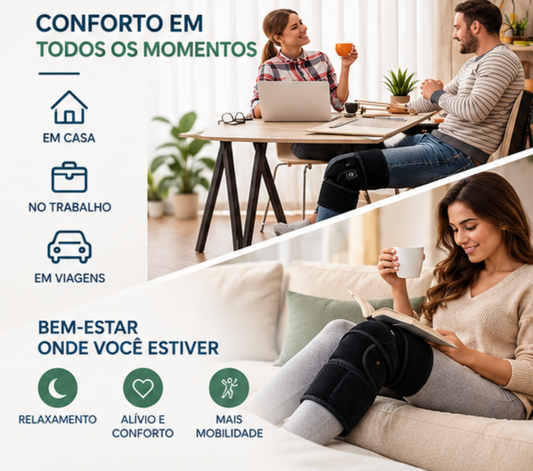 Faixa de Aquecimento para Joelho | Mobili ThermaKnee
